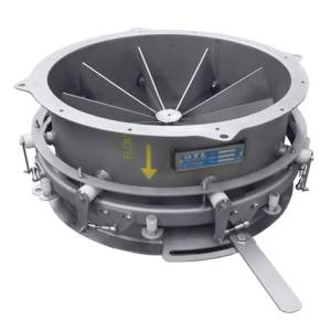 Inlet vane control IVC damper