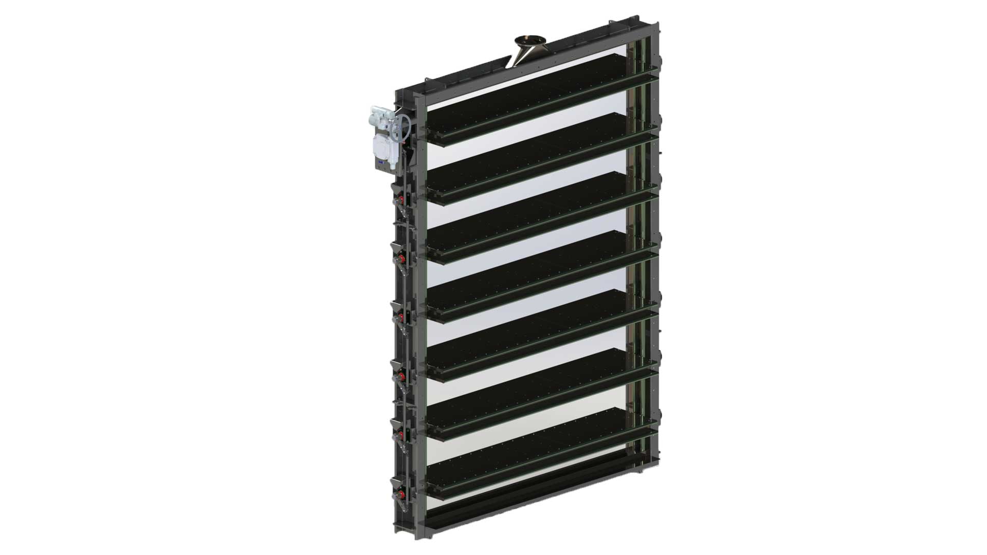 What is a louver damper
